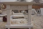 Sandstone Fireplace